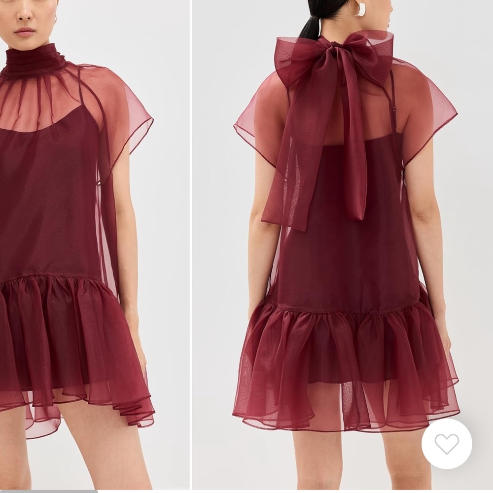 Simkahi bow dress NWOT